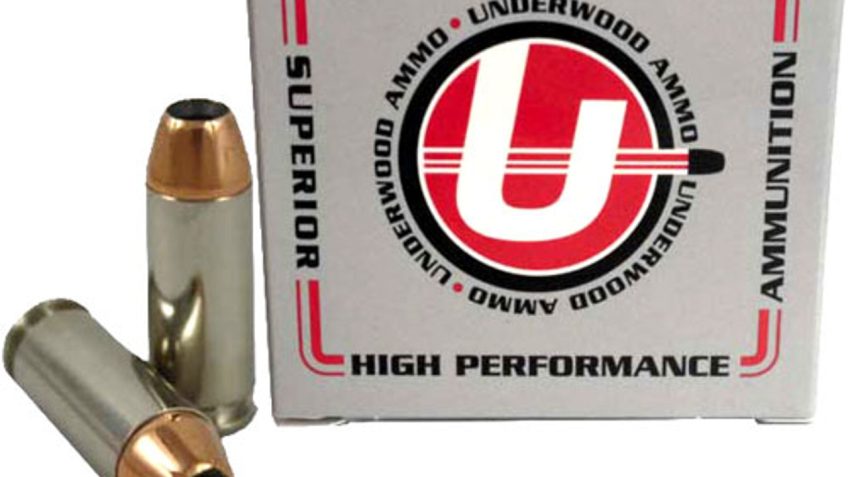 UNDERWOOD 10mm Automatic, 180gr, Jacketed Hollow Point, 20rd