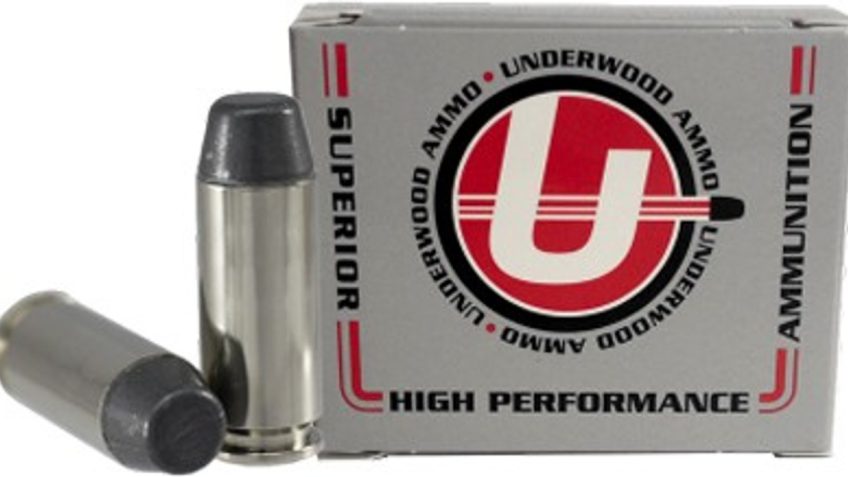 10mm Auto – 200 grain – Hard Cast – Underwood – 20 Rounds