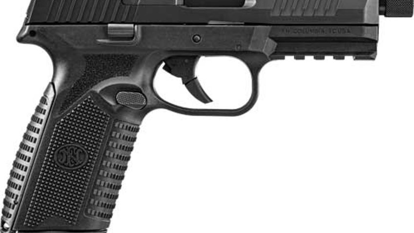 FN 545 Tactical 45 ACP, 4.71" Barrel, Black, Picatinny Rail, 10rd