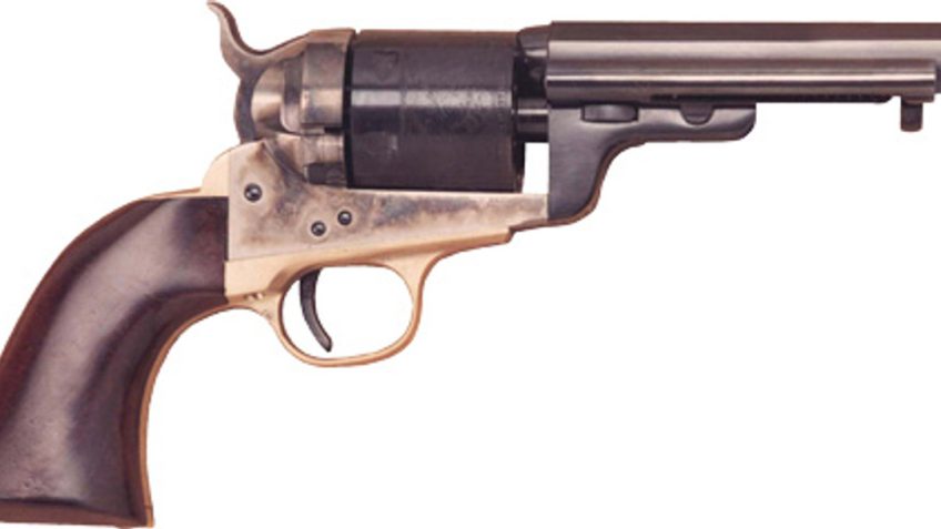 Cimarron 1851 Richards-Mason 38 Special, 4.75" Barrel. Walnut Grips, 6rd