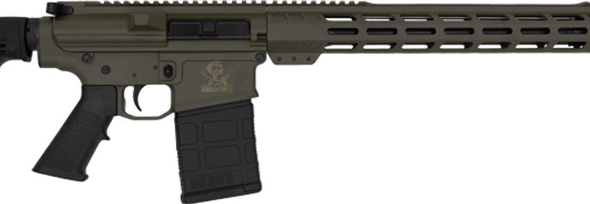 GLFA Gl-10 RIA 308 Win, 18" Barrel, ORC OD Green, Nitride 10rd