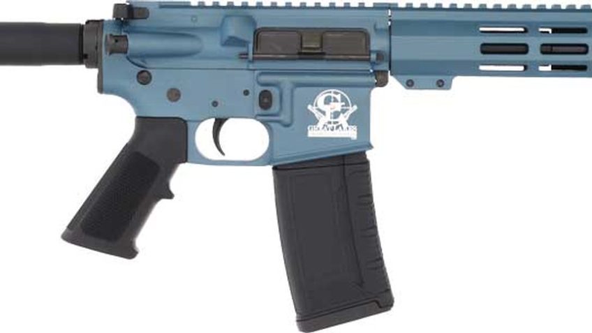 GLFA Gl-15 HGA 223 Wylde, 7.5" Barrel, ORC Blue Titanium, Nitride 30rd