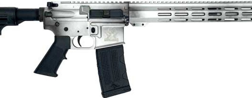 GLFA Gl-15 RIA 223 Wylde, 16" Barrel, ORC Battleworn Aluminum, Stainless, 30rd