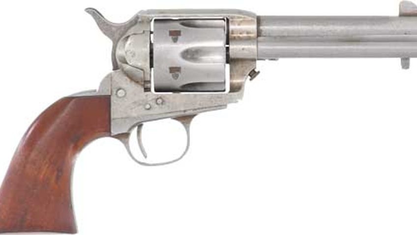 Cimarron Model P .45 Colt, 4.75" Barrel, Walnut Grip, 6rd