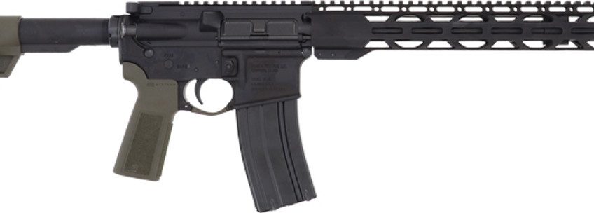 Radical Firearms RF-15 5.56/223, 16" Barrel, Black/OD Green 30Rd