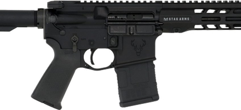 Stag Arms Stag-15 Tactical Pistol 300 Blk, 8" Barrel, Black, 20