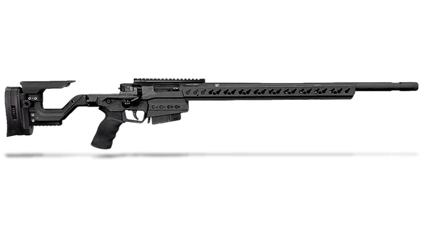 Accuracy International AT-X 6.5 Creedmoor Black 24″ 5/8″-24 Threaded Fixed Stock Rifle 29824BL-FI-65C-24