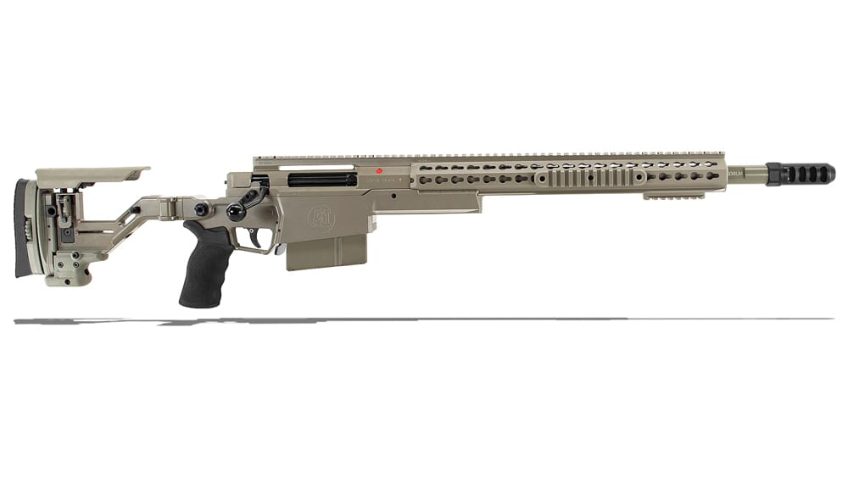 Accuracy International AXSR Folding Rifle .338 Lapua Mag Elite Sand 20″ 3/4″-24 w/Brake SR38L20MES