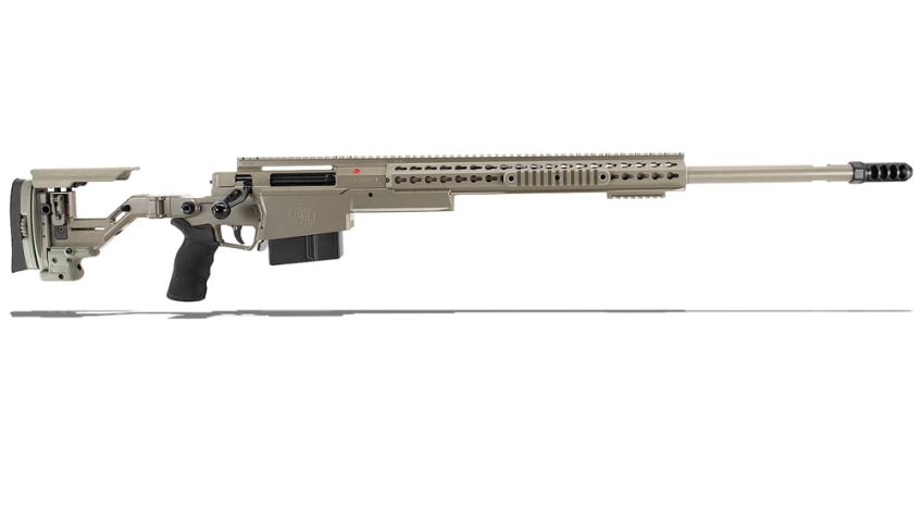 Accuracy International AXSR Folding Rifle .300 Win Mag Elite Sand 26″ 3/4″-24 w/Brake SR30W26MES