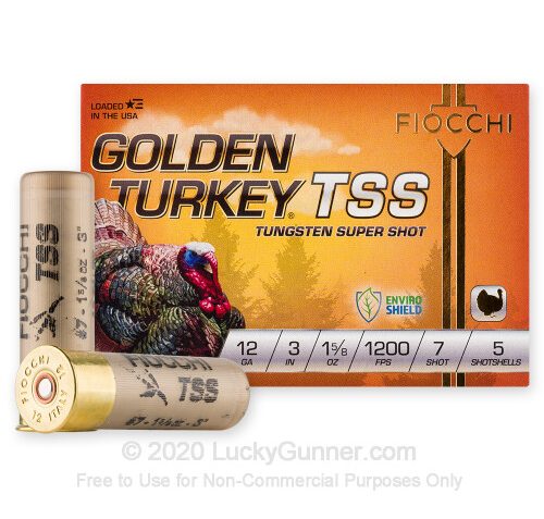 FIO GOLDEN TURKEY 12GA 3 #7 TSS 5/10