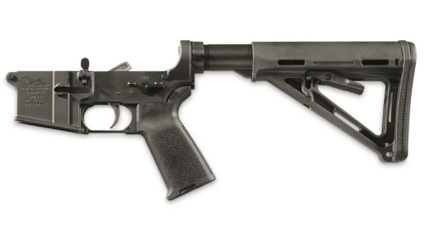 Anderson AR-15 Complete Assembled Lower, Multi-Caliber, Magpul Stock and Grip