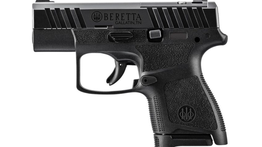 Beretta Apx-A1 Carry 9mm, 2.9" Barrel, Black, Optics Ready, White Dot Sight, 8rd