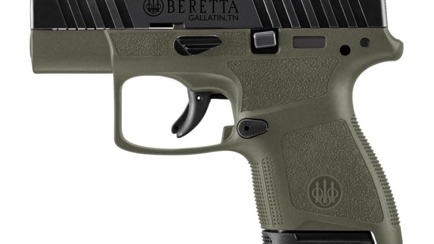 Beretta Apx-A1 Carry 9mm, 2.9" Barrel, Olive Drab Green, Night Sight, Optics Ready, 8rd