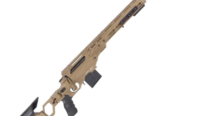 Cadex Defense CDX-30 LITE 6.5 Creedmoor 26″ 1:8″ Bbl Tan Rifle w/MX1 & Tactical Bolt Knob CDX30-LITE-6.5-26-BR20-A2B1N-TAN