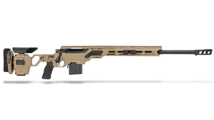 Cadex Defense CDX-30 LITE .308 Win 24″ 1:11.25″ Bbl Hybrid Tan/Blk Rifle w/MX1 MB CDX30-LITE-308-24-BR20-D2F1N-HTB