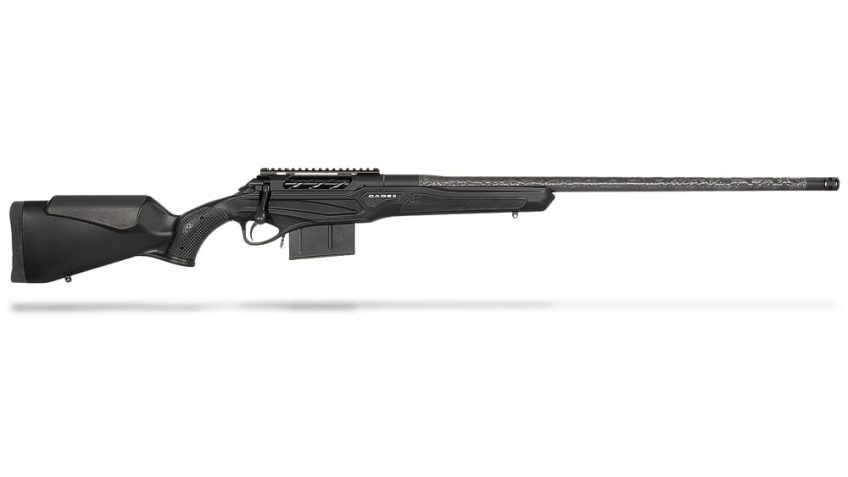 Cadex Defense CDX-R7 CRBN LA .300 PRC 26″ 1:8″ Carbon Fiber Bbl Black Rifle w/Hunting-Style MB CDXR7-CRBN-3PR-26-DI00-D3B1N-BLK