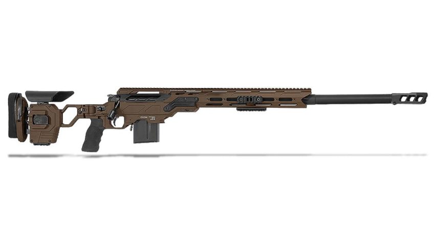 Cadex Defense CDX-33 LITE .338 Lapua Mag 27″ 1:9.5″ Bbl Hybrid SSV/Blk Rifle w/MX1 MB CDX33-LITE-338-27-BR30-D2D3N-HSB