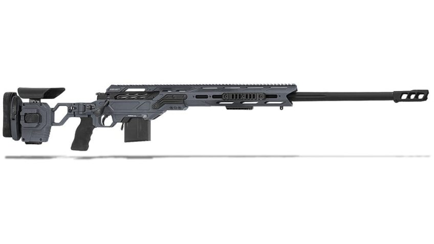 Cadex Defense CDX-MC KRAKEN Multi-Cal .338 Lapua Mag 27″ 1:9.5″ Bbl Hybrid Gry/Blk Rifle w/MX1 MB CDXMC-KRKN-338-27-BR30-D2D3N-HGB