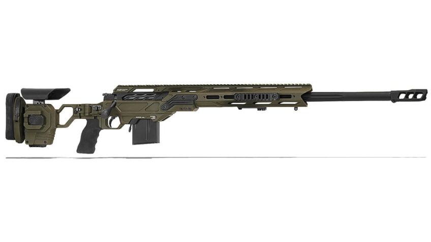 Cadex Defense CDX-MC KRAKEN Multi-Cal .308 Win 24″ 1:11.25″ Bbl Hybrid ODG/Blk Rifle w/MX1 MB CDXMC-KRKN-308-24-BR20-D2F1N-HOD