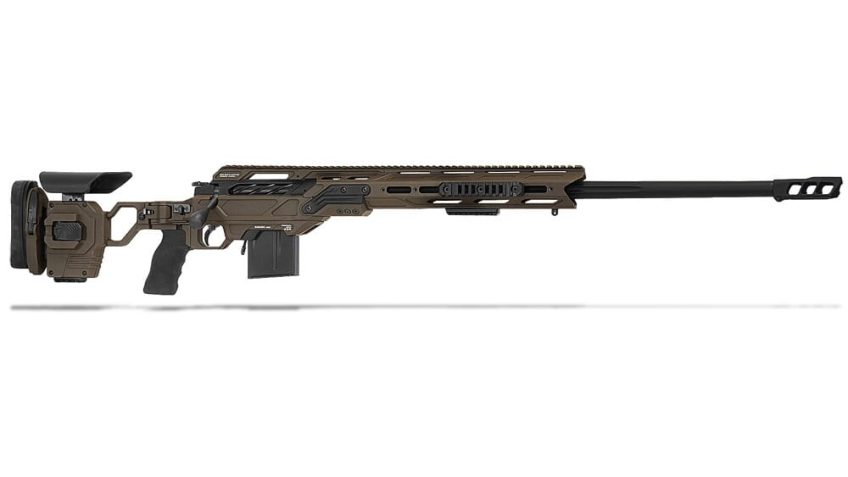 Cadex Defense CDX-MC KRAKEN Multi-Cal .338 Lapua Mag 27″ 1:9.5″ Bbl Hybrid SSV/Blk Rifle w/MX1 MB CDXMC-KRKN-338-27-BR30-D2D3N-HSB