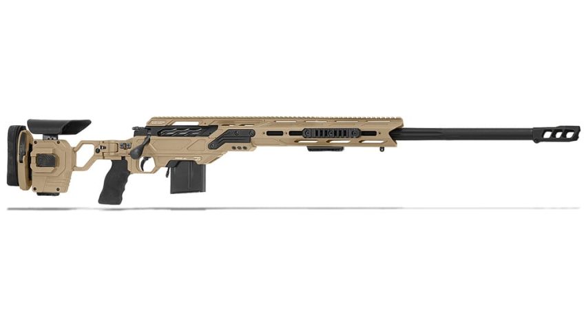 Cadex Defense CDX-MC KRAKEN Multi-Cal .300 Norma Mag 26″ 1:8″ Bbl Hybrid Tan/Blk Rifle w/MX1 MB CDXMC-KRKN-3NM-26-BR30-D2B1N-HTB