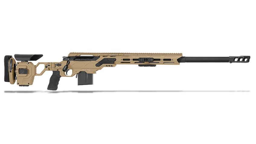 Cadex Defense CDX-33 LITE .300 Norma Mag 26″ 1:8″ Bbl Hybrid Tan/Blk Rifle w/MX1 MB CDX33-LITE-3NM-26-BR30-D2B1N-HTB