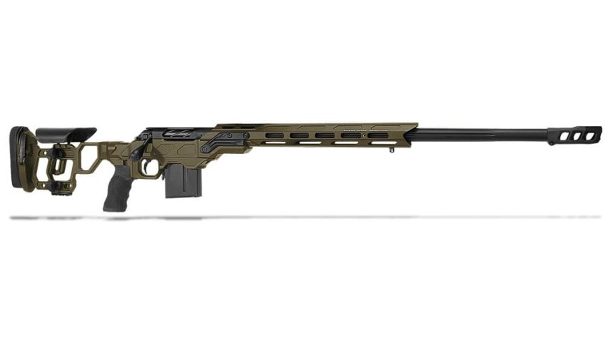 Cadex Defense CDX-R7 FCP (Field Comp) LA .338 Lapua Mag 27″ 1:9.5″ Bbl Skele-Stock Hybrid ODG/Blk Rifle w/MX1 MB CDXR7-FCP-338-27-BS30-D2D3N-HOD