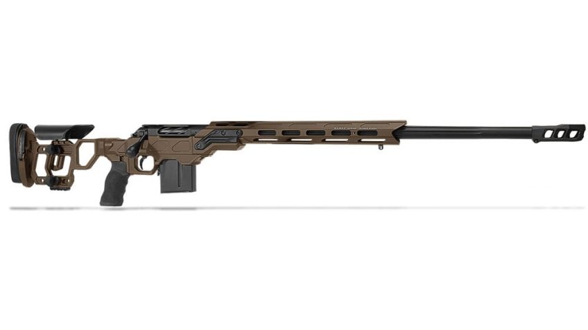 Cadex Defense CDX-R7 FCP (Field Comp) LA .338 Lapua Mag 27″ 1:9.5″ Bbl Skele-Stock Hybrid SSV/Blk Rifle w/MX1 MB CDXR7-FCP-338-27-BS30-D2D3N-HSB