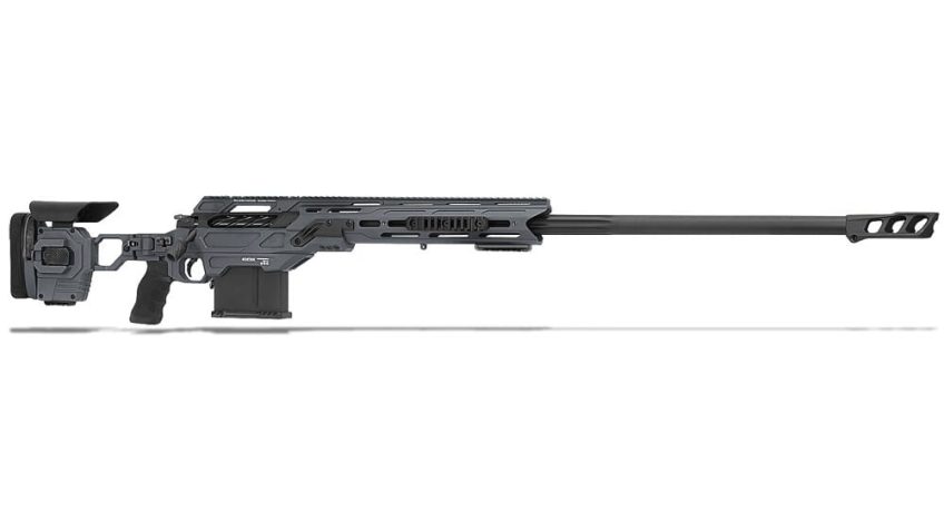 Cadex Defense CDX-40 SHDW .375CT 32″ 1:7″ Bbl Hybrid Gry/Blk Rifle w/MX1 MB CDX40-DUAL-375-32-BR40-D2L4N-HGB