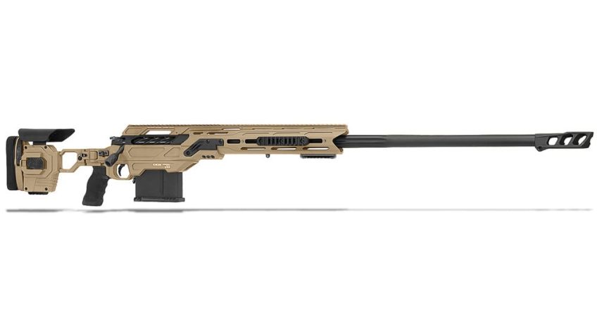 Cadex Defense Shadow, .375CT, 32″ Hybrid Tan/Black Rifle CDX40-DUAL-375-32-BR40-D2E4N-HTB