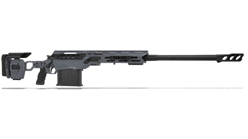 Cadex Defense CDX-50 TREMOR .50 BMG 29″ 1:15″ Bbl Hybrid Gry/Blk Rifle w/MX1 MB CDX50-DUAL-50-29-BR40-D2J5N-HGB