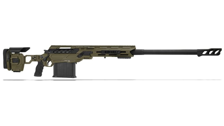 Cadex Defense CDX-50 TREMOR .50 BMG 29″ 1:15″ Bbl Hybrid ODG/Blk Rifle w/MX1 MB CDX50-DUAL-50-29-BR40-D2J5N-HOD