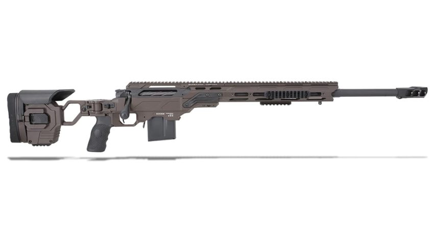 Cadex Defense CDX-30 LITE 6.5 Creedmoor 24″ 1:8″ Bbl Hybrid SSV/Blk Rifle w/MX1 MB CDX30-LITE-6.5-24-BR20-D2B1N-HSB