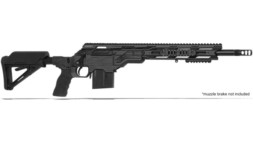 Cadex Defense CDX-R7 CPS (Takedown) SA 6.5 Creedmoor 16.5″ 1:10″ Bbl Black Rifle w/MX1 MB CDXR7-COPS-308-165-BR20-D2E1N-BLK