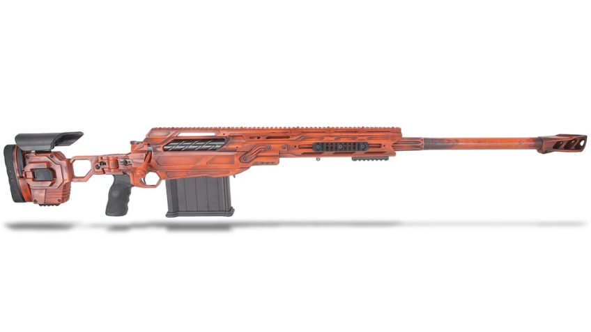 Cadex Defense Tremor .50 BMG 29″ 1:15″ Bbl 1-14 TPI Battle Worn Orange Rifle w/Round Bolt Knob & MX1 Muzzle Brake CDX50-DUAL-50-29-BR40-D2J5N-BWR