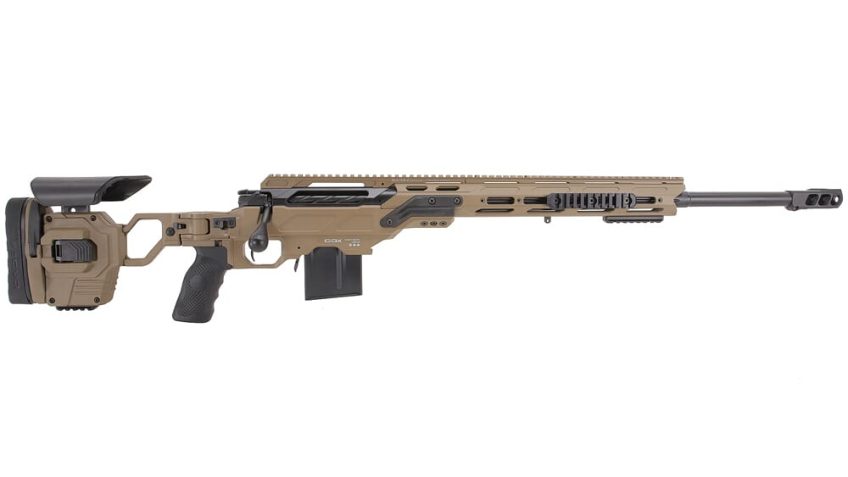 Cadex Defense CDX-30 LITE 6.5 Creedmoor 24″ 1:8″ Bbl Hybrid Tan/Blk Rifle w/MX1 MB CDX30-LITE-6.5-24-BR20-D2B1N-HTB