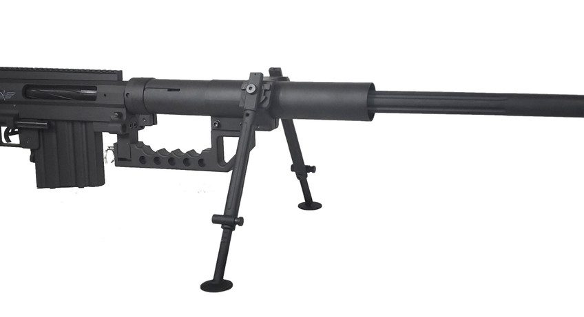 CheyTac USA M200 Intervention .408 CT, 29" Fluted Barrel, Armor Black, Bipod, 7rd