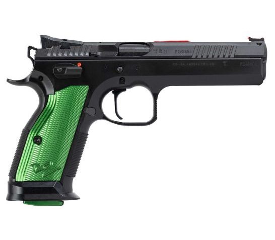 CZ TS2 9mm Pistol 5.23" 20rd, Racing Green – 91224