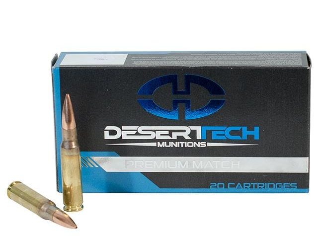 Desert Tech DTM .308 Win 175gr Match Ammunition Case 400rds DTM-308175-CS