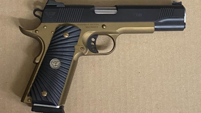 Wilson Combat CQB 9mm Burnt Bronze Government 5″ Barrel 1911