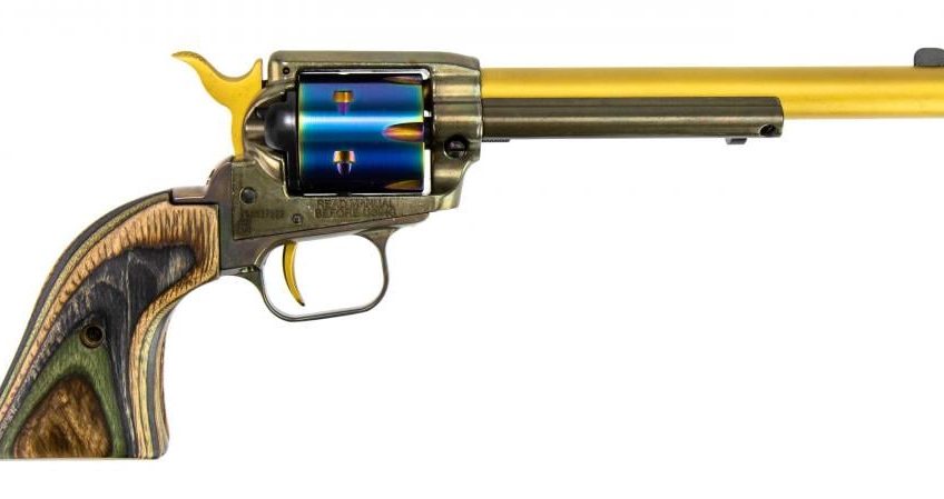 Heritage Rough Rider 22LR 6 Rnd Gold