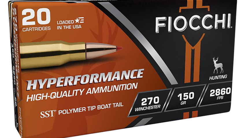 Fiocchi Extrema Centerfire Rifle Ammo – .270 Winchester – 150 Grain – 20 Rounds