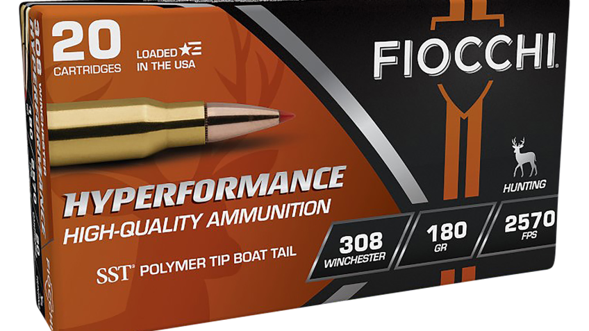 Fiocchi Extrema Centerfire Rifle Ammo – .308 Winchester – 180 Grain – 20 Rounds