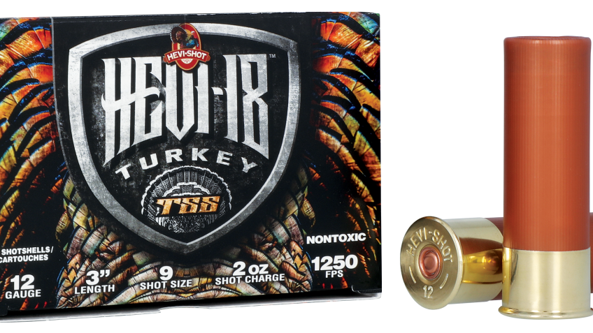 Hevi-Shot Hevi-18 TSS Turkey Shotshells – 12 Gauge – 9 – 3” – 50 Rounds