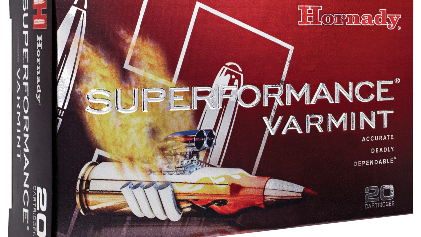 Hornady Superformance .222 Remington 50 Grain Varmint Centerfire Rifle Ammo