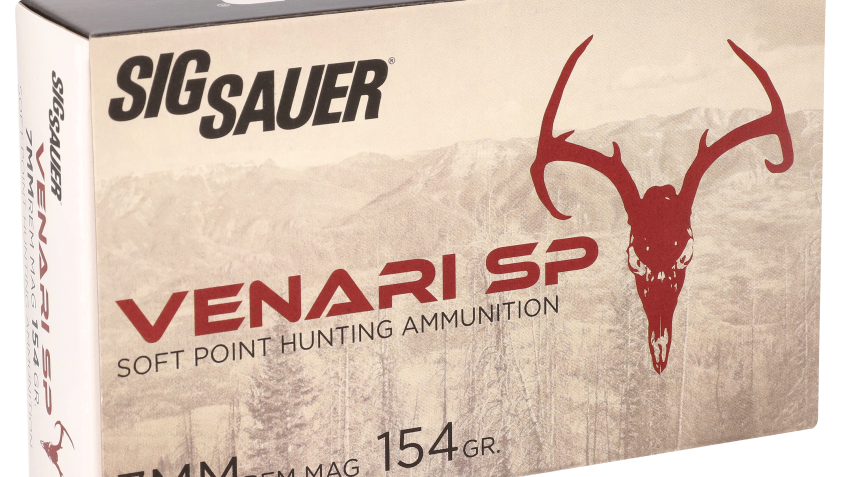 Sig Sauer Venari SP 7mm Remington Magnum 154 Grain Soft-Point Hunting Ammo