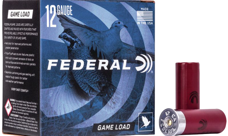 Federal Premium Game-Shok Game Load Shotshells – #7.5 Shot – 12 ga. – 1 oz. – 250 Rounds