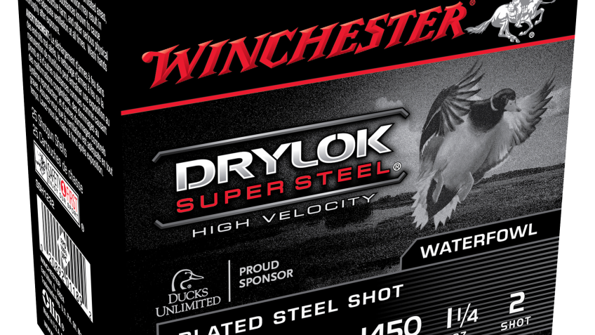 Winchester Drylok Super Steel HV Waterfowl Loads – 12 Ga. – #3 Shot – 25 Rounds