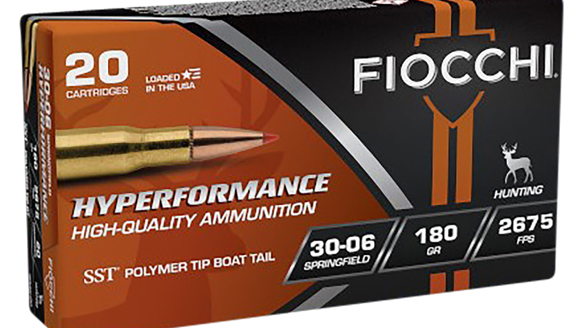 Fiocchi Extrema Centerfire Rifle Ammo – .30-06 Springfield – 180 Grain – 20 Rounds