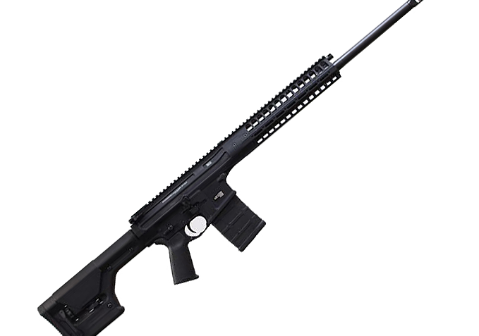 LWRC REPRI MKII Semi-Auto Rifle with Muzzle Break – Black Hard Coat Anodized